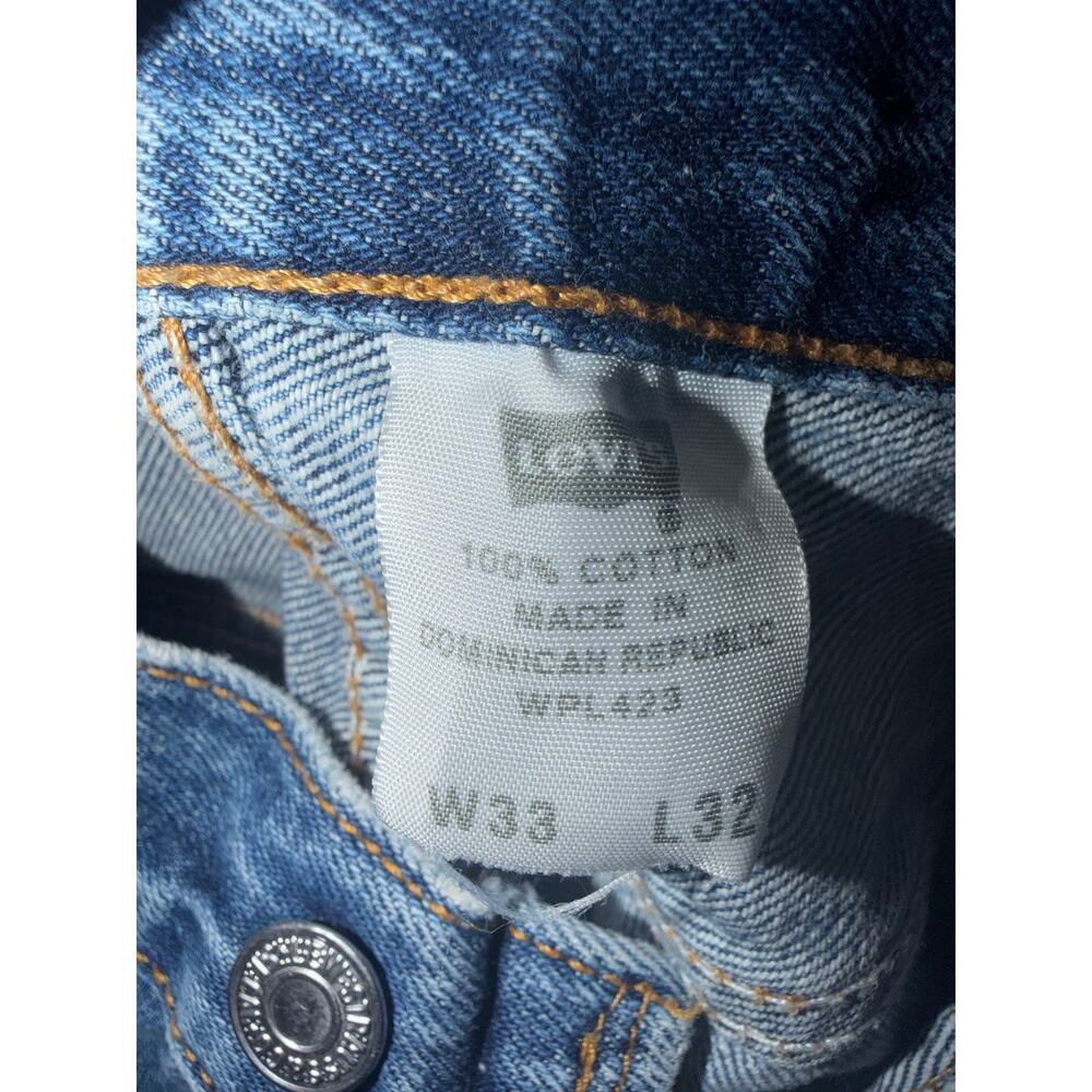 Levi’s Strauss men’s vintage 501 butterfly blue jeans - Picture 13 of 16